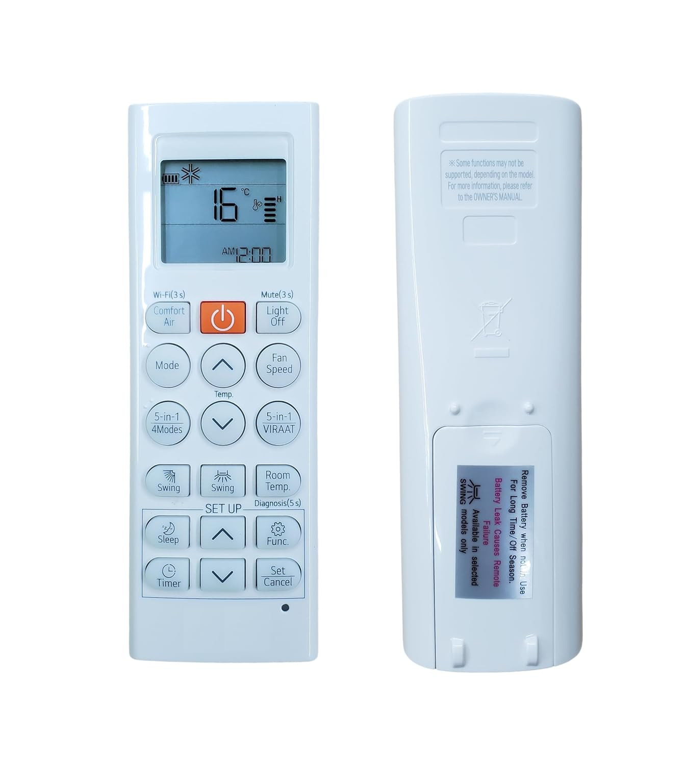 Tiksha Enterprises Remote Replacement for, LG Split Air - Conditioner.Remote