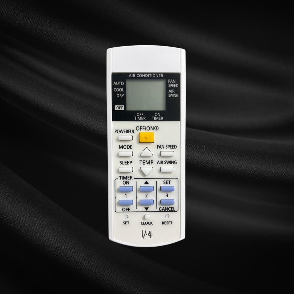 Tiksha Enterprises Compatible Replacement Remote Control for Air Conditioner (Model No- 29C AC Remote) | Suitable for 1 Ton, 1.5 Ton, 2 Ton Split and Window Air Conditioners