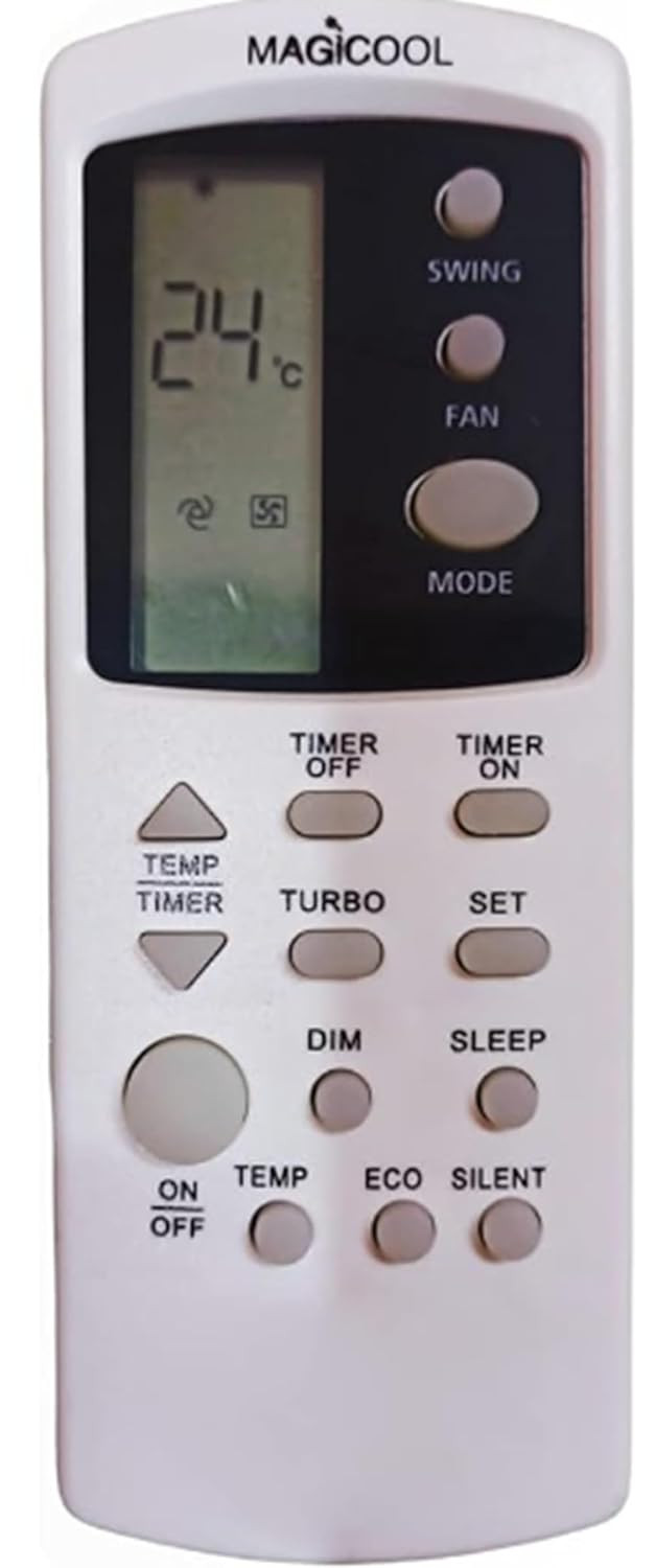 Tiksha Enterprises Air Conditioner Remote Compatible for Whirlpool AC Remote Magicool Smart Split AC Remote AC-210