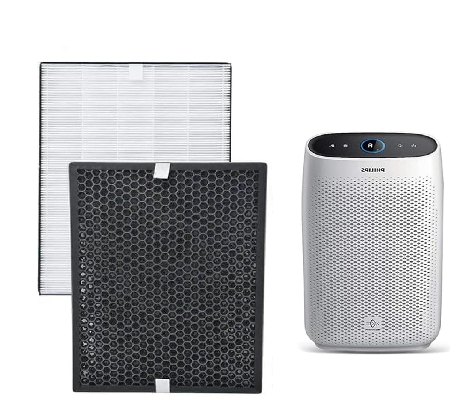 (HEPA + Activated Carbon) Replacement Filter Compatible with Philips AC1211/1215/1217 Air Purifier