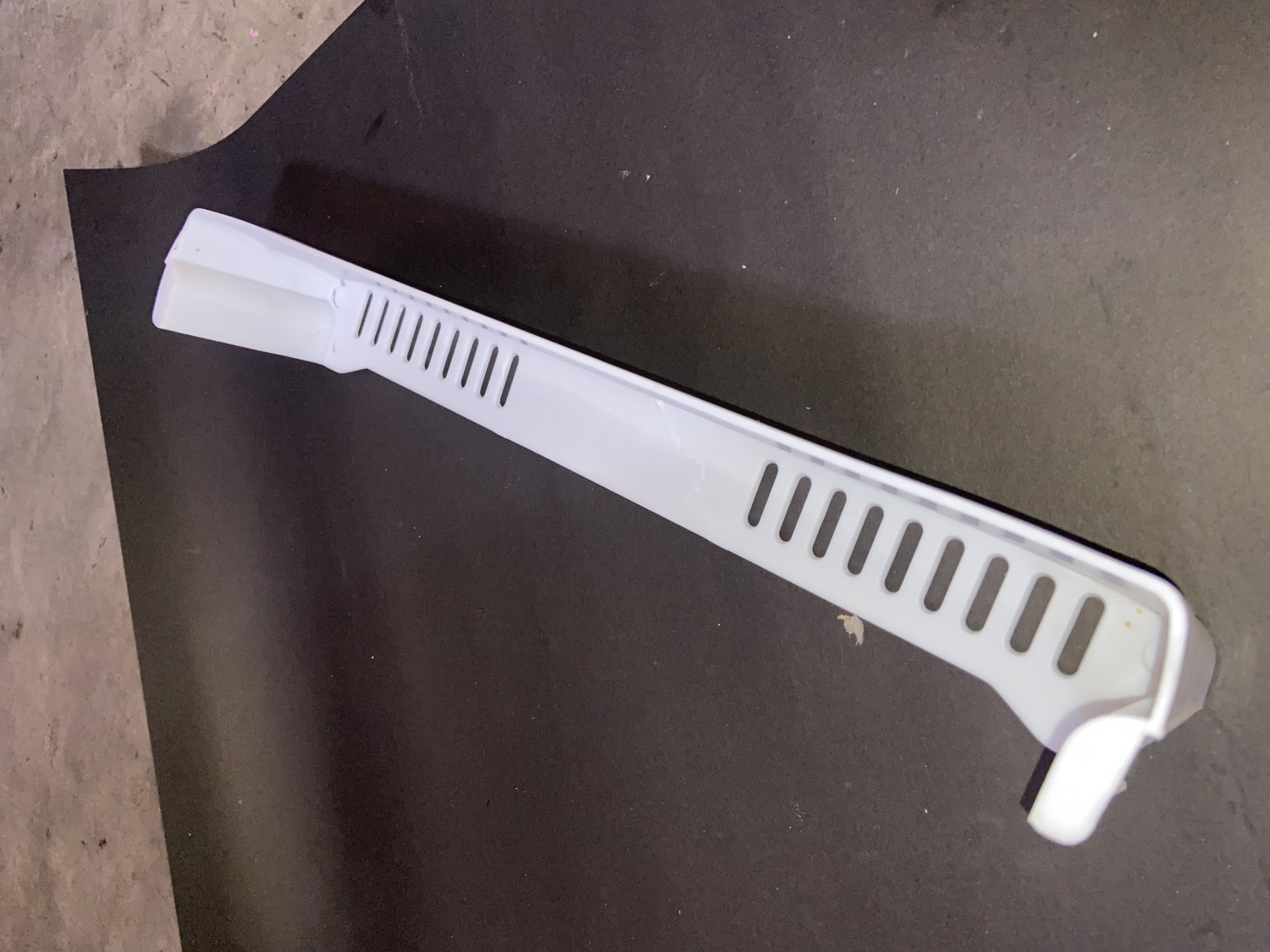 TIKSHA ENTERPRISES FRIDGE BOTTOM SLOT BOTTLE SHELF COMPATIBLE FOR SAMSUNG FROST FREE/DOUBLE DOOR 250 TO 350 LTR FRIDGE BOTTOM SHLF NO DA630-00013, MATCH AND ORDER.