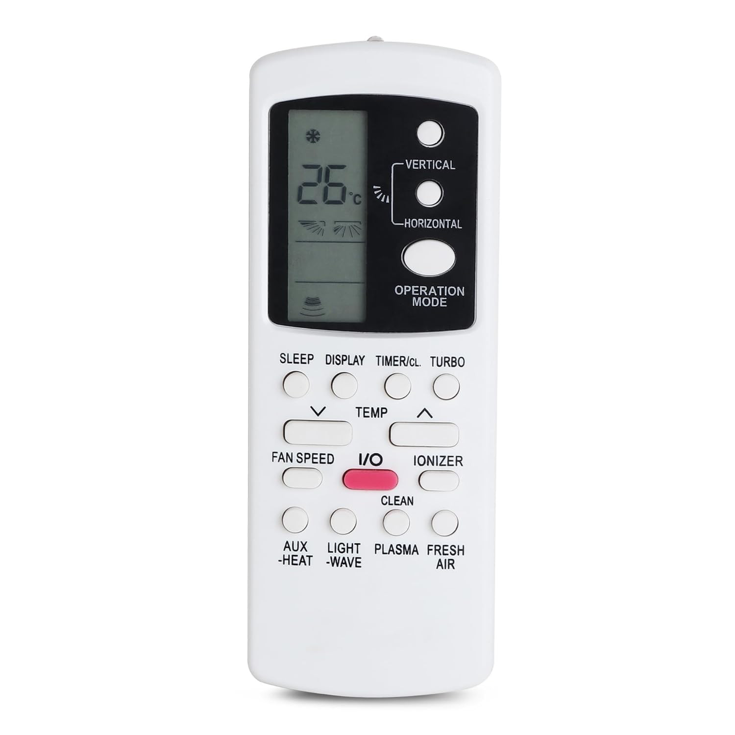Tiksha Enterprises  Ac Remote Compatible for Voltas Ac Remote Control (Exactly Same Remote Will Only Work,Ac-88) White