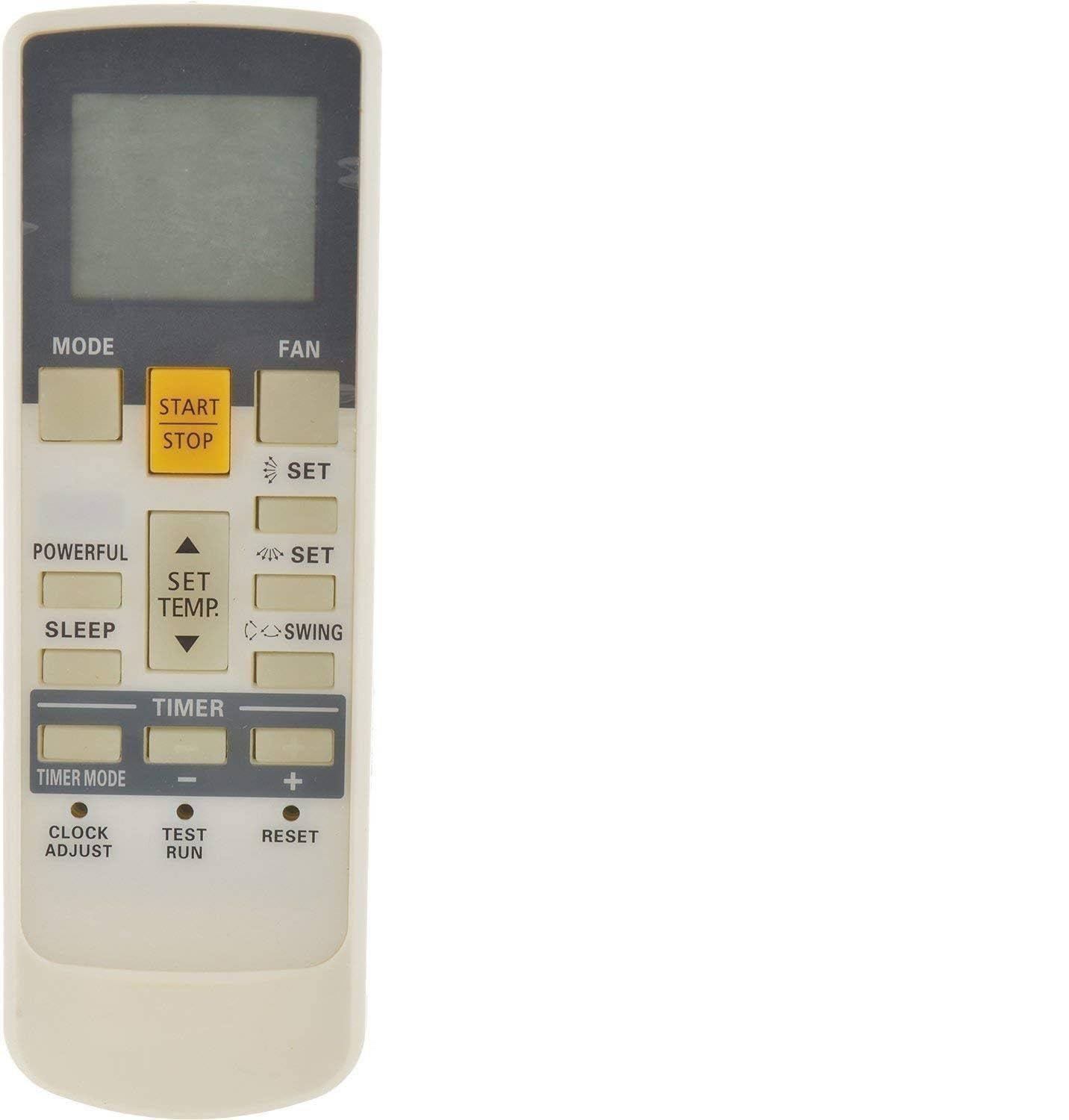 Tiksha Enterprises Ac Remote Control Compatible For O General-Ar-Raj1E (Only For Split Ac)(Order Only If The Old Remote Is Exactly Same)-Verification On Customer Care,White